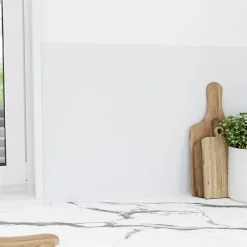 Crédence de cuisine réversible GoodHome décor métro blanc l. 200 cm x H. 60 cm x Ep. 3 mm