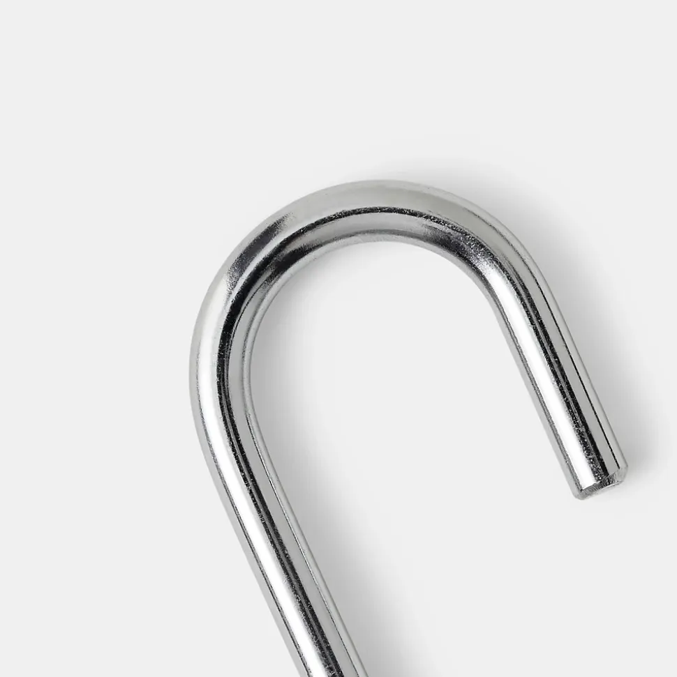 Crochet de rangement forme S Datil GoodHome inox vendu par 6 pièces