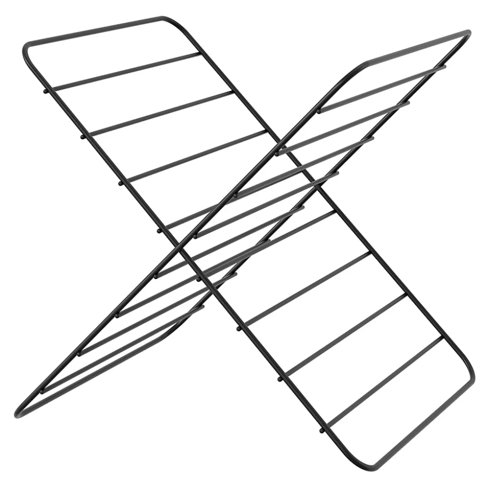 Croisillon en métal pour étagère GoodHome Mixxit noir