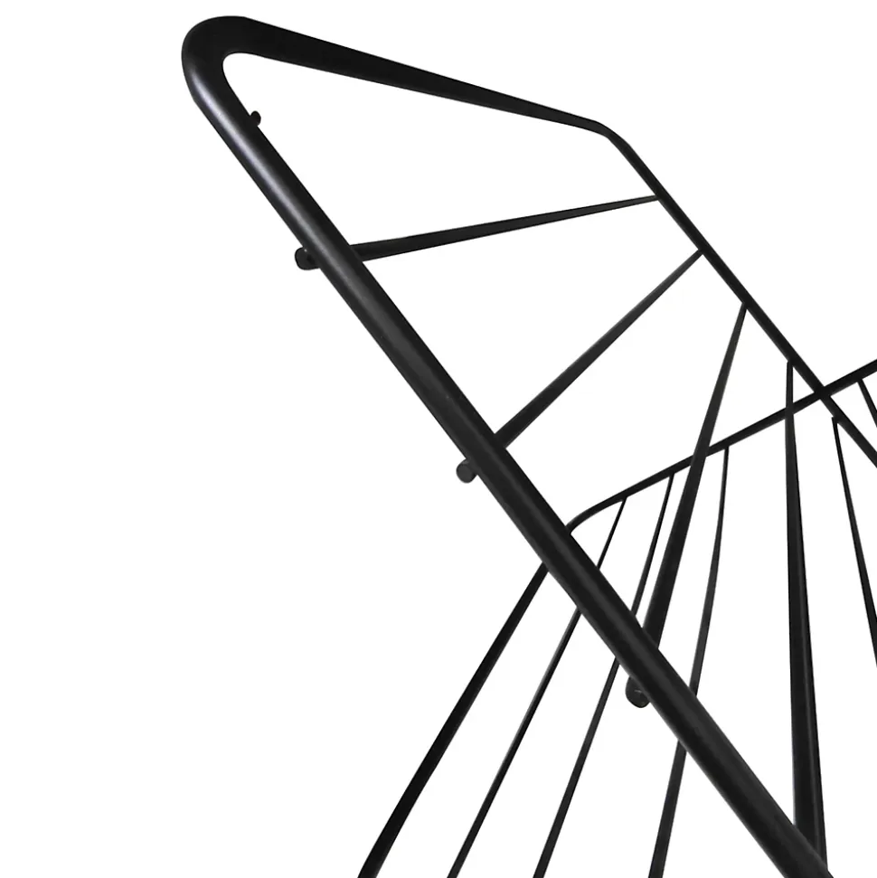 Croisillon en métal pour étagère GoodHome Mixxit noir