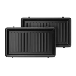 Croque monsieur 3 en 1 Philips HD2350/80 toaster & gaufrier noir/métal Série 5000, 750W