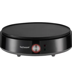 Crêpière - Techwood TCP-176 - Anti adhésif ILAG - 30 cm - Puissance : 1200W