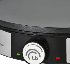 Crêpière 30cm 1200w inox Little Balance 8383 trio i-1200