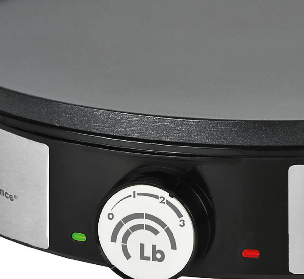 Crêpière 30cm 1200w inox Little Balance 8383 trio i-1200