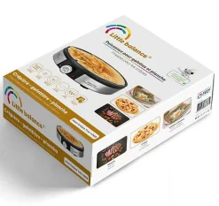 Crêpière 30cm 1200w inox Little Balance 8383 trio i-1200