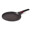 Crêpière en fonte d'aluminium 28cm Baumalu 383608 granit pro