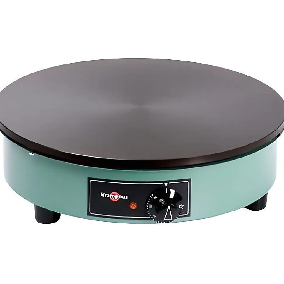 Crêpière électrique - KRAMPOUZ - Billig - 2500W - Plaque en fonte 35 cm - Usage professionnel et familial