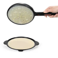 Crêpière électrique 600w 20cm noir Livoo DOP258CO livoo x marmiton