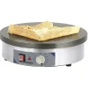 Crêpière ronde premium 2700w 40cm inox Casselin CCR40EP