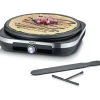 Crêpière XXL - SEVERIN - CM2199 - 1500 W - Diamètre 38 cm - Inox / Noir