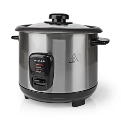 Cuiseur à Riz 1 l 400 W Revêtement antiadhésif Bol amovible Arrêt NEDIS