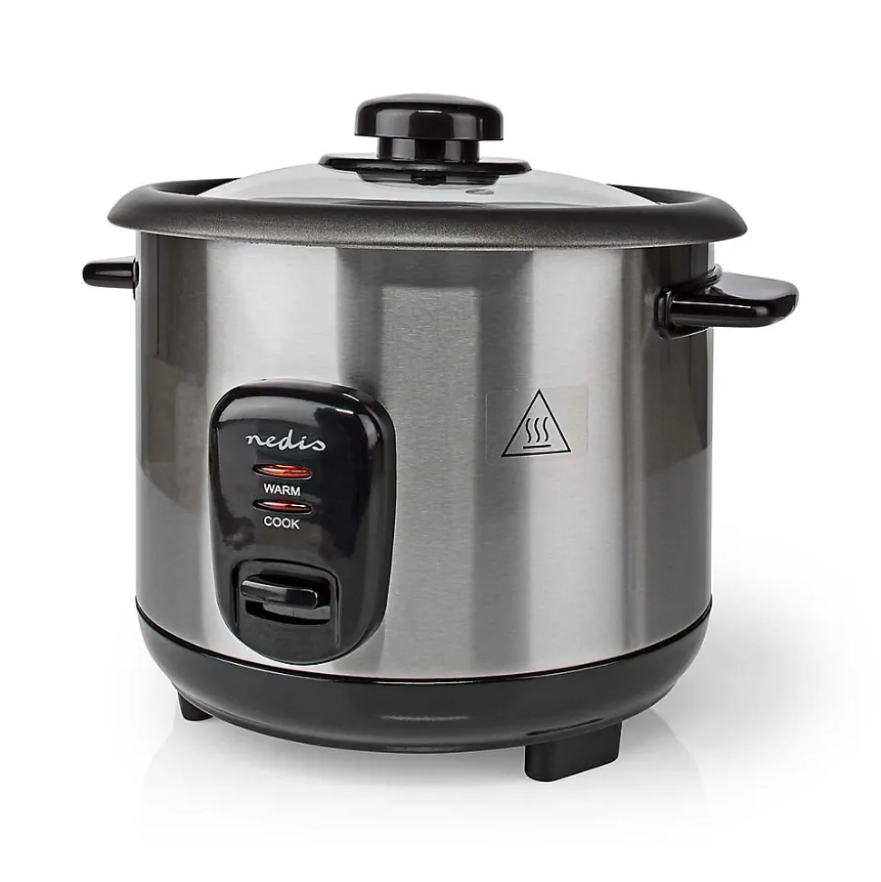 Cuiseur à Riz 1 l 400 W Revêtement antiadhésif Bol amovible Arrêt NEDIS