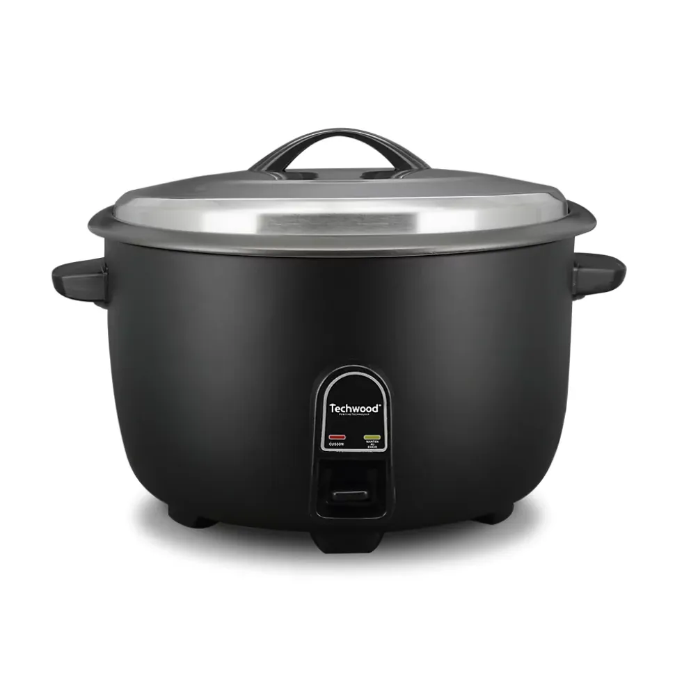 Cuiseur à Riz 4.2 L - Techwood TCR-4266 - 1600W - Sélecteur a 2 positions - Chauffe - Maintien au chaud - Coloris Noir