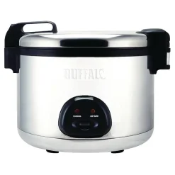 Cuiseur à Riz Grande Capacité en Inox - 9 Litres - Buffalo
