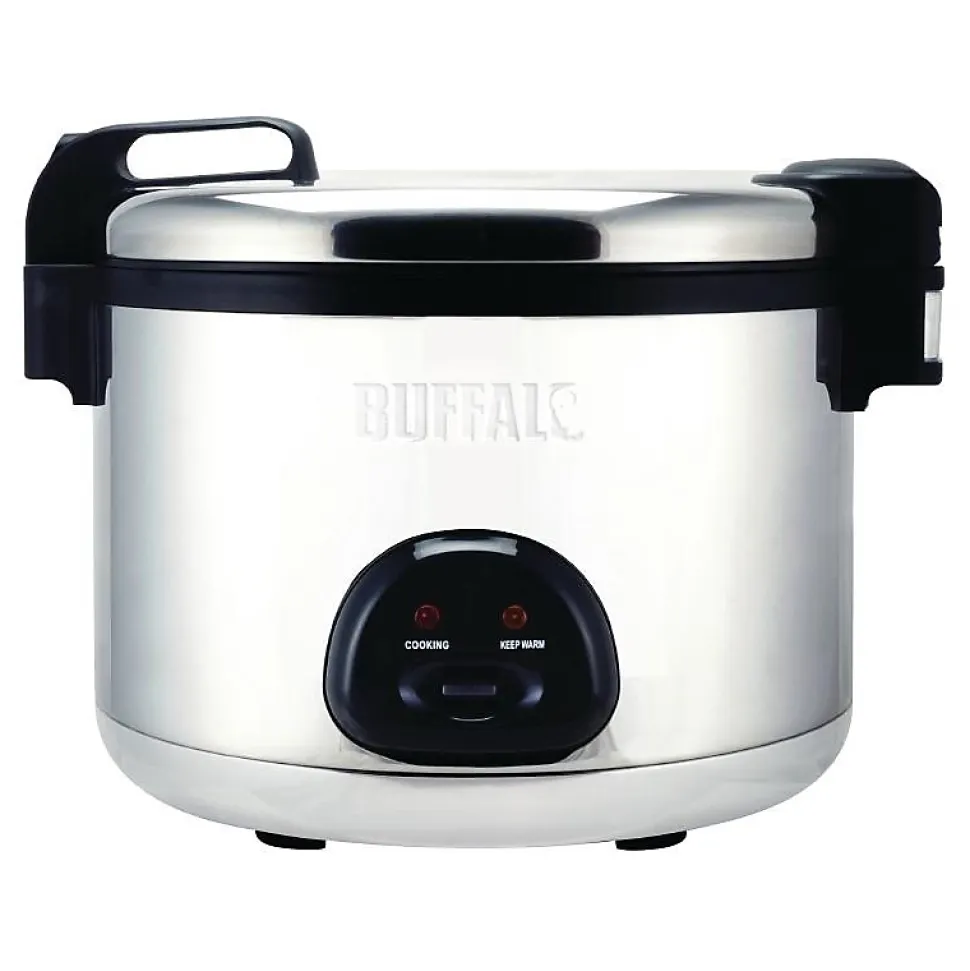 Cuiseur à Riz Grande Capacité en Inox - 9 Litres - Buffalo