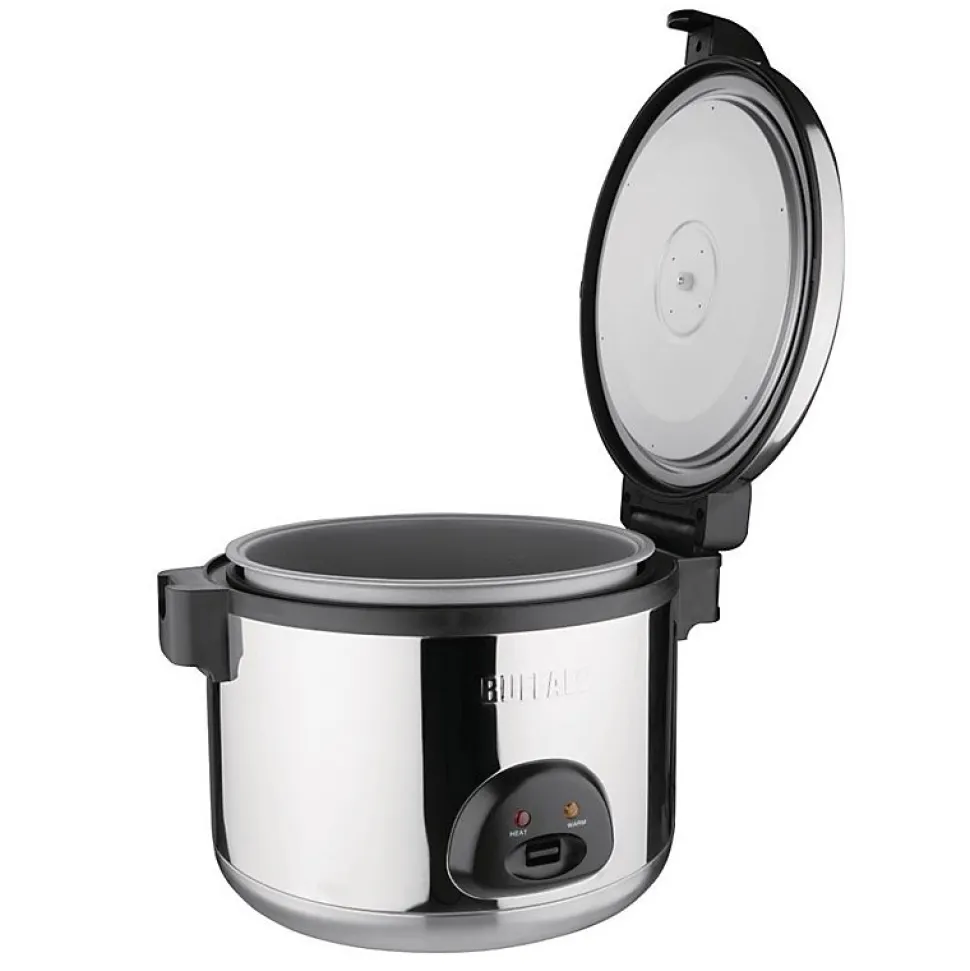 Cuiseur à Riz Grande Capacité en Inox - 9 Litres - Buffalo