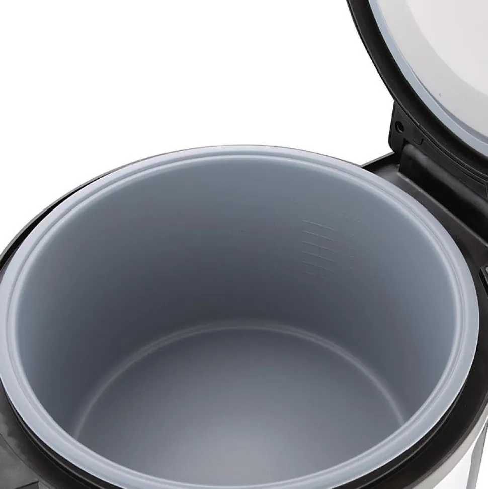 Cuiseur à Riz Grande Capacité en Inox - 9 Litres - Buffalo