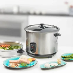 Cuiseur à riz 1.8l 700w avec panier vapeur Bestron ARC180