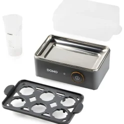Cuiseur a oeufs - DOMO - DO9283EK - 400 W - 6 oeufs - Gris