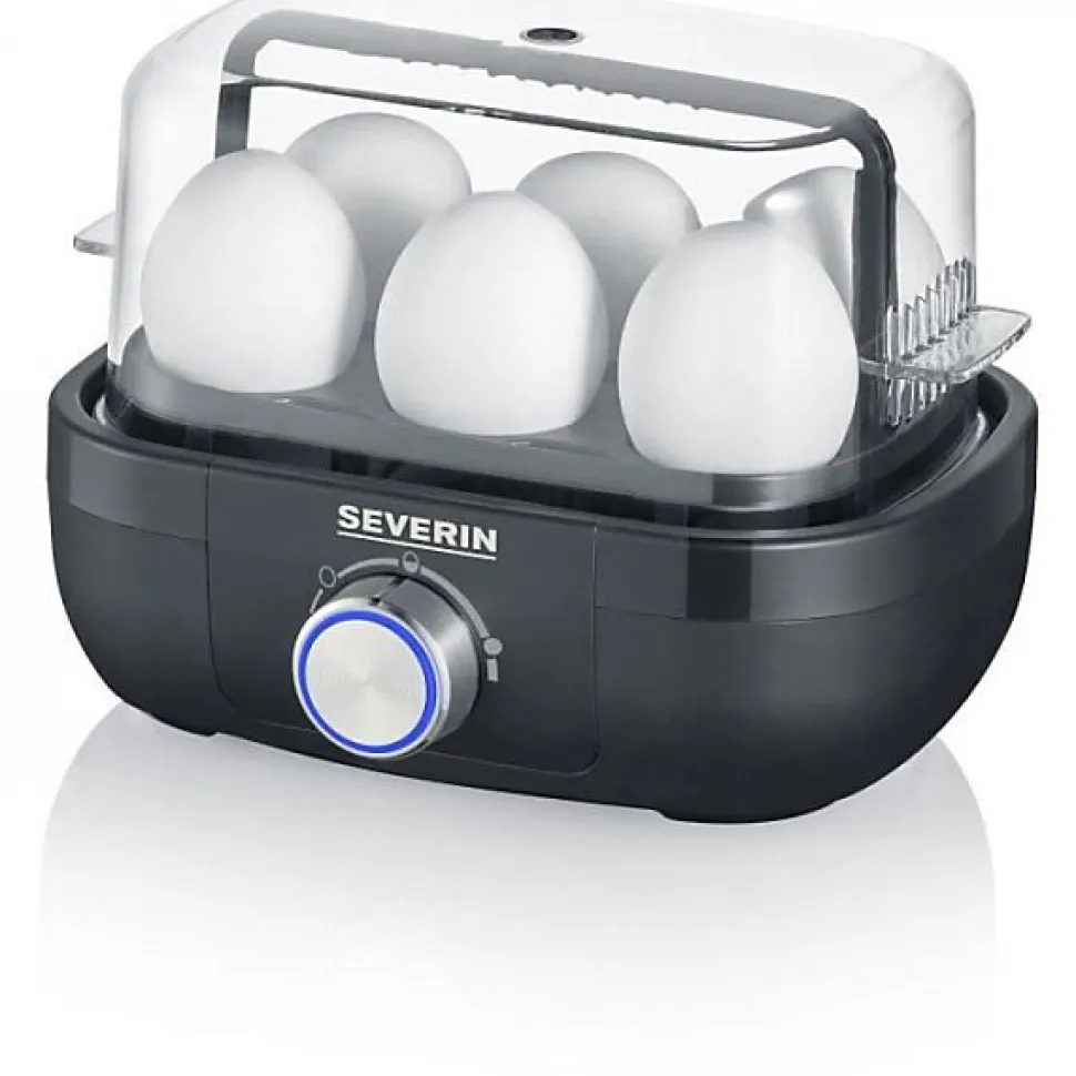 Cuiseur a oeufs SEVERIN - EK3166 - Capacité 6 oeufs - 3 modes de cuisson - 420W