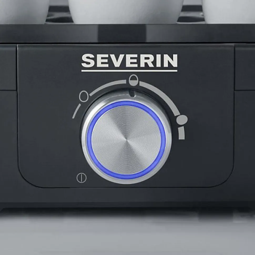 Cuiseur a oeufs SEVERIN - EK3166 - Capacité 6 oeufs - 3 modes de cuisson - 420W