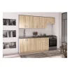 Cuisine complete SARA - Décor chene sonoma - L240 cm
