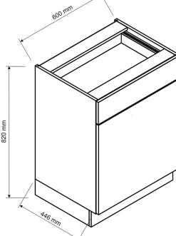 Cuisine complète d'angle ISYA 9 éléments couleur Noir/Chêne Artisan - Longueur 200/260 cm