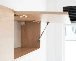 Cuisine complète Mila 7 éléments couleur chêne sonoma avec plan de travail inclus - Longueur 180/240 cm