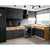 Cuisine complète ROCK L180 cm AUCUNE chêne Lancelot gris matera
