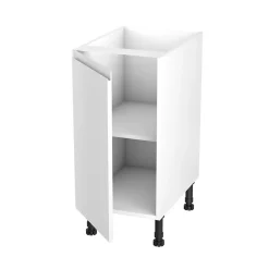 Cuisine complète sans électroménager Garcinia blanc brillant l. 180 cm GoodHome