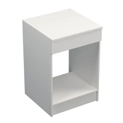 Cuisine 1er prix Primalight blanc avec poignées et plan de travail inclus