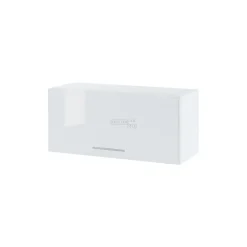 Cuisineandcie - Meuble haut SLIM de cuisine Bellissi Blanc Brillant 1 porte relevable L 80 cm