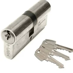 Cylindre TESA TE5 - 40x40mm - nickelé - vis de40mm - 50304040NY