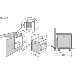 DE DIETRICH - four pyrolyse multifonction DOP7340X