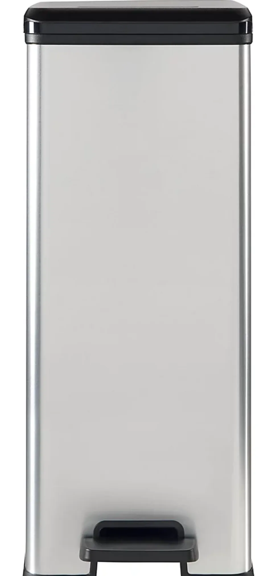 DECO SLIM BIN Poubelle rectangulaire à pédale 40L - Veba