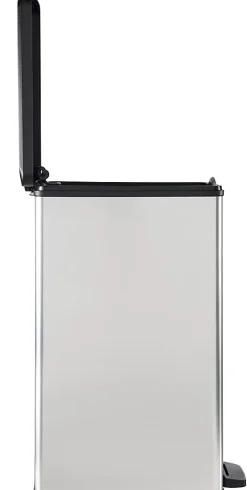 DECO SLIM BIN Poubelle rectangulaire à pédale 40L - Veba