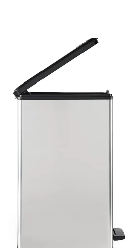 DECO SLIM BIN Poubelle rectangulaire à pédale 40L - Veba