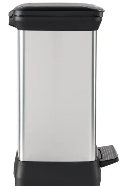 DECOBIN DUO Poubelle rectangulaire à pédale 30L (10L+18L) - Veba