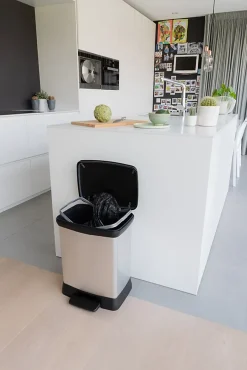 DECOBIN Poubelle à pédale 30L - Veba