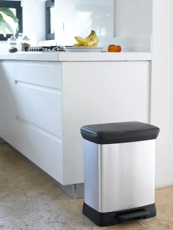 DECOBIN Poubelle à pédale 30L - Veba