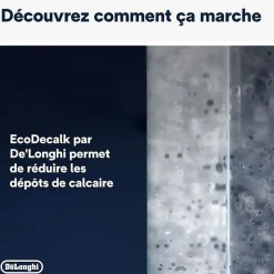 DELONGHI DLS C200 Détartrant EcoDecalk Mini 2x100ml pour toutes les machines a café Delonghi