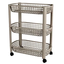 Desserte à roulettes 3 niveaux