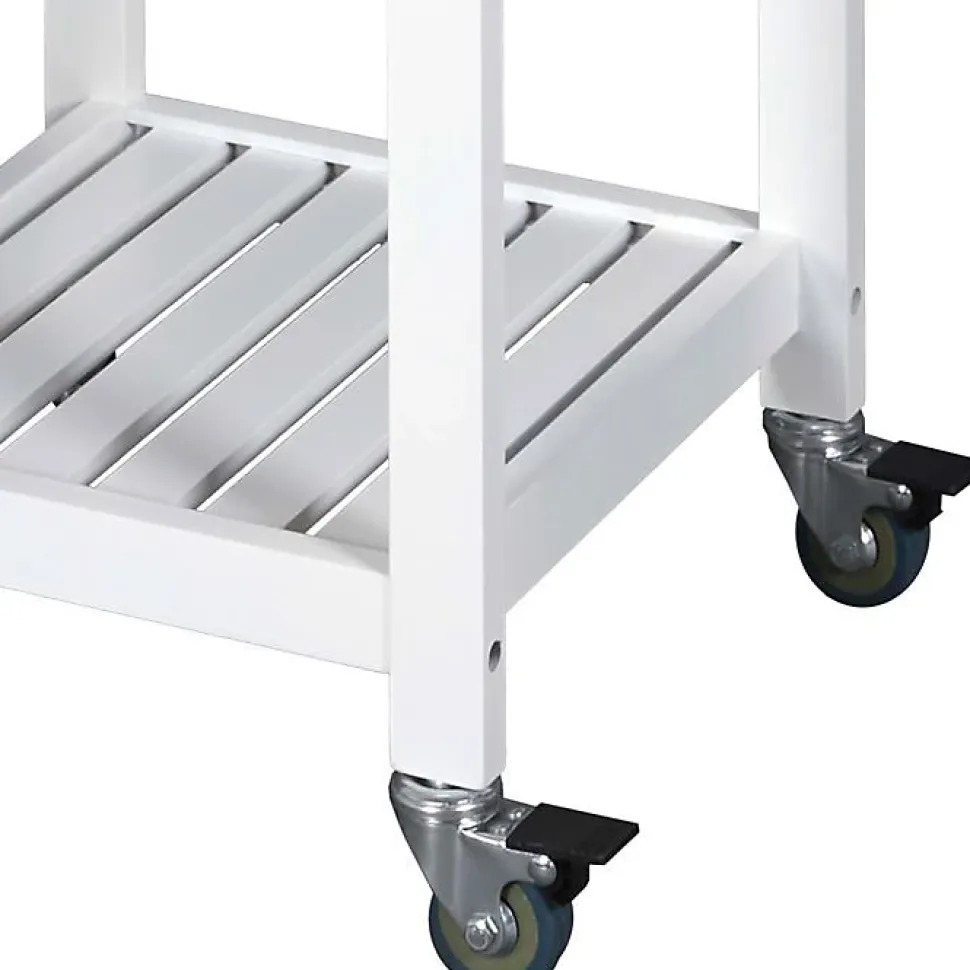 Desserte à roulettes 2 étages - L. 37 x H. 84 cm