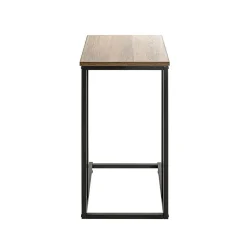 Desserte de Cuisine "Tomoli" 67cm Noir & Chêne