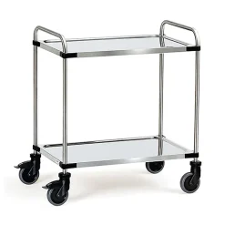 Desserte inox - Plateaux 1000 x 600 mm - Charge max 120kg - 5017