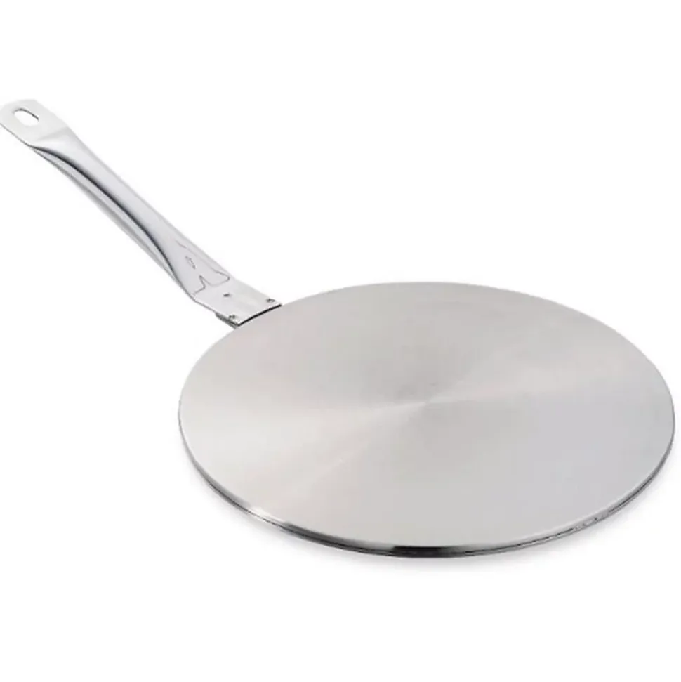Disque relais induction BAUMALU 26 cm inox poignée ergonomique