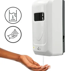Distributeur automatique de Savon liquide mural sans contact 1L Rechargeable