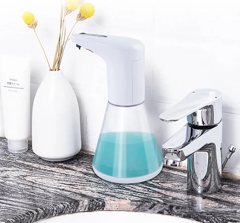 Distributeur automatique de savon 400 ml avec capteur infrarouge