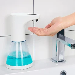 Distributeur automatique de savon 400 ml avec capteur infrarouge