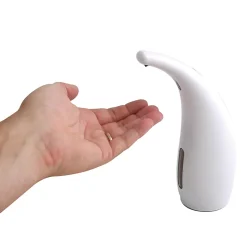 Distributeur de savon à capteur MSV Spirella Selma blanc